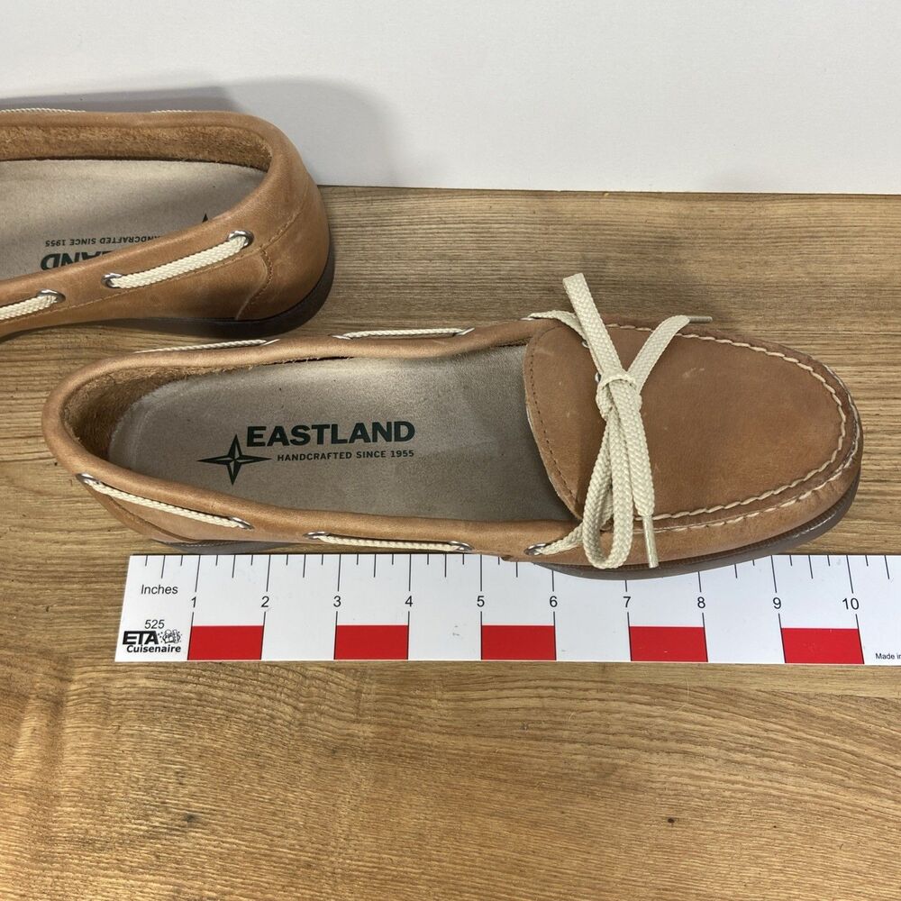 Eastland Casual Shoes Women's Yarmouth Camp Moc Leather Slip On Boat size 7.5 - Picture 11 of 12